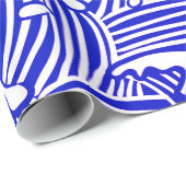 Glanzend omslagpapier, 30 x 6' JAPANS WAVE Cadeaupapier (Rol Hoek)