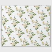 Glanzend omslagpapier, engel Rozen vlinder Cadeaupapier (Vlak)