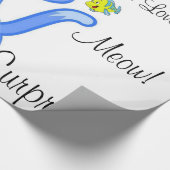 Glanzend omslagpapier, katoenverassing cadeaupapier (Hoek)