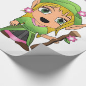 Glanzend omslagpapier, Magisch onfeilbaar Cadeaupapier (Hoek)