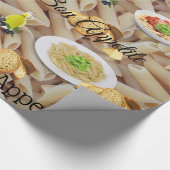 Glanzend omslagpapier, pastea rode wijn-geblazen o cadeaupapier (Hoek)