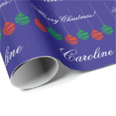 Glanzend omslagpapier voor elegant kerstcadeau cadeaupapier (Rol Hoek)