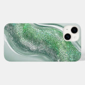 Glanzend Oppervlak Met Organische Patronen Case-Mate iPhone Case (Achterkant (horizontaal))