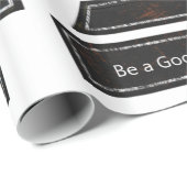 Glanzend oprappen van papiersport behalen cadeaupapier (Rol Hoek)