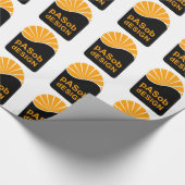 Glanzend opvulpapier, 2 x 30' Roll Cadeaupapier (Hoek)