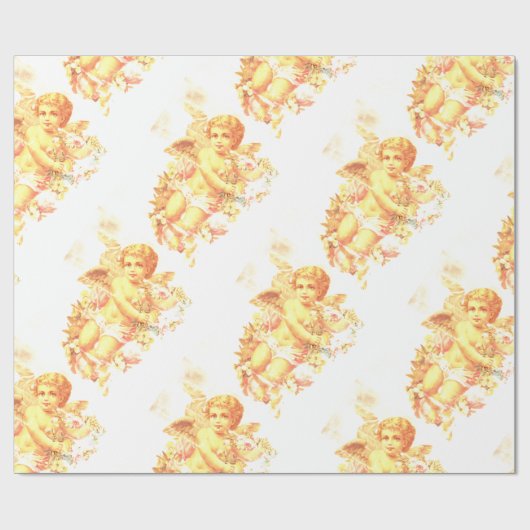 Glanzend opvulpapier, 30 x 6' ANGEL Cadeaupapier (Vlak)