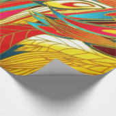 Glanzend opvulpapier, Abstract Cadeaupapier (Hoek)