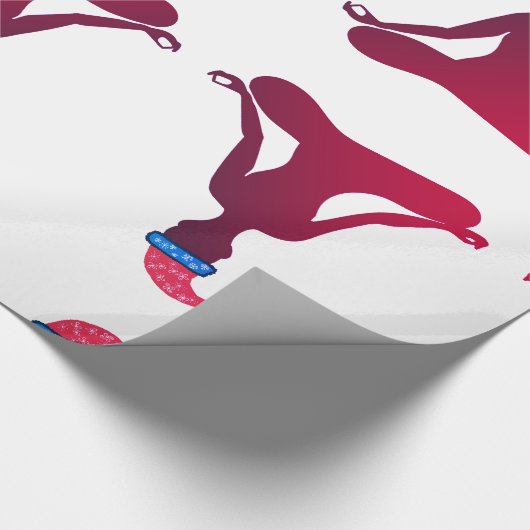 Glanzend opvulpapier cadeaupapier (Hoek)