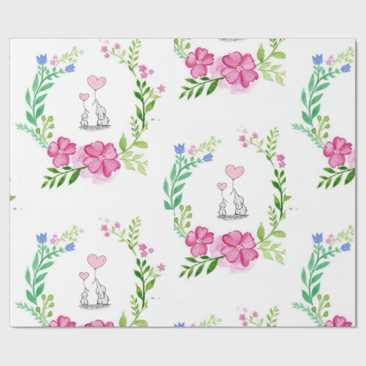 Glanzend opvulpapier cadeaupapier (Vlak)