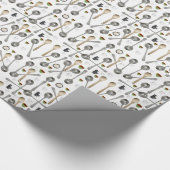 Glanzend opvulpapier cadeaupapier (Hoek)