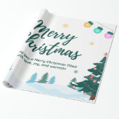 Glanzend opvulpapier cadeaupapier (Uitgerold)