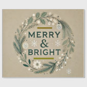 Glanzend opvulpapier cadeaupapier (Vlak)