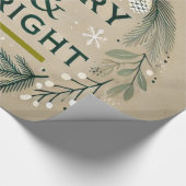 Glanzend opvulpapier cadeaupapier (Hoek)