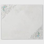 Glanzend opvulpapier, grijs zilver opvulpapier cadeaupapier (Vlak)