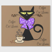 Glanzend opvulpapier, koffiedeksel cadeaupapier (Vlak)