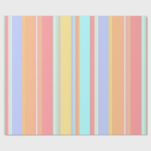 Glanzend opvulpapier Stapelstreep Cadeaupapier (Vlak)