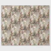 Glanzend opvulpapier Victoriaans Cadeaupapier (Vlak)