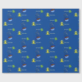 Glanzend opvulpapier, voor en na koffie cadeaupapier (Vlak)