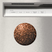 Glanzend oranje bruin koper magneet (Insitu (Vaatwasser))