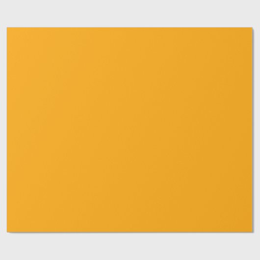 Glanzend Oranje inpakpapier (Vlak)