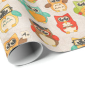 Glanzend overlooppapier voor kippen cadeaupapier (Rol Hoek)