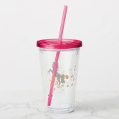 Glanzend Paard Acryl Drinkbeker (Achterkant)