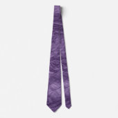 glanzend paars gerimpeld papier stropdas (Voorkant)