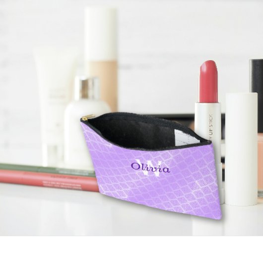 Glanzend Paarse Folie rooster Etui