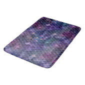 Glanzend Paarse Ombre & Glitter Dragonschubben Badmat (Gekanteld)