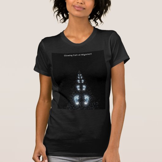 Glanzend Pad Van Uitlijning T-shirt (Voorkant)