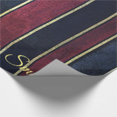 Glanzend papier met stripe Doctor (Hoek)