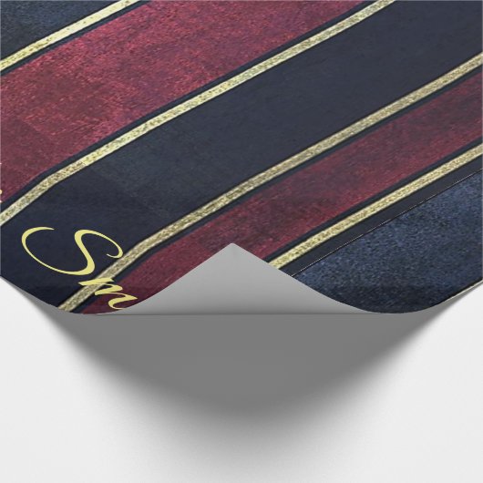 Glanzend papier met stripe Doctor (Hoek)