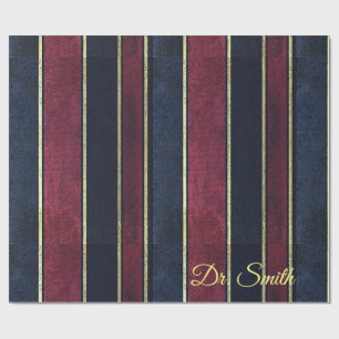 Glanzend papier met stripe Doctor
