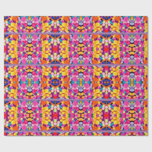 Glanzend papier met vulling van pom (Vlak)