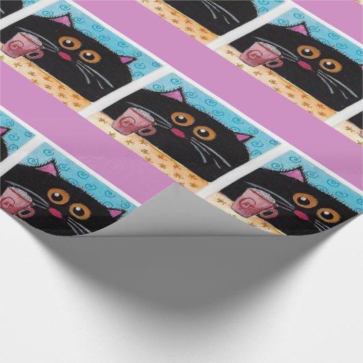 Glanzend papier met vulling Whimsical (Hoek)