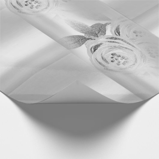 Glanzend papier met zilvervlies (Hoek)