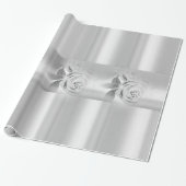 Glanzend papier met zilvervlies (Uitgerold)