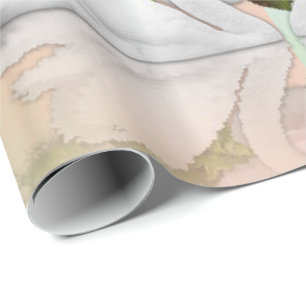 Glanzend papier, Teddy Bear Angel Cadeaupapier