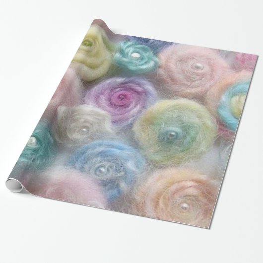 Glanzend papier voor het oppakken van pasta's (Uitgerold)