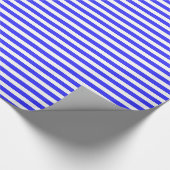 Glanzend papier voor marineslag en witte strips (Hoek)