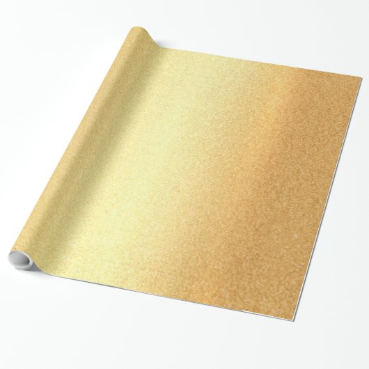 Glanzend papier voor opvulling Faux Gold Glamoureu (Uitgerold)