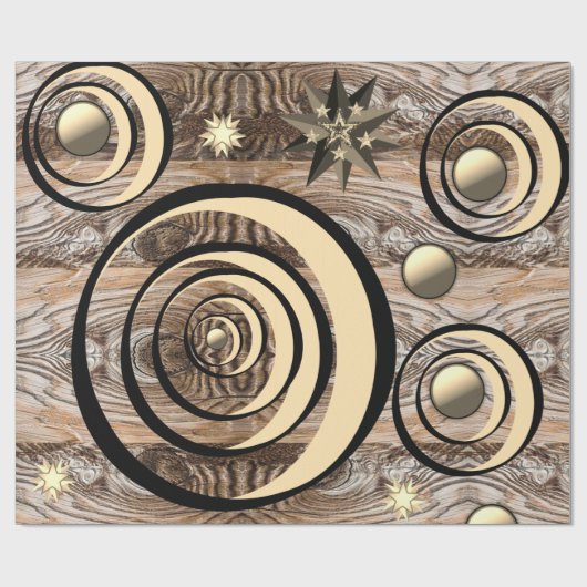 Glanzend papierhout voor onmiddellijke verpakking cadeaupapier (Vlak)