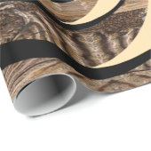 Glanzend papierhout voor onmiddellijke verpakking cadeaupapier (Rol Hoek)