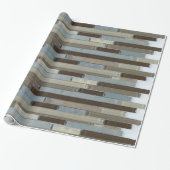 Glanzend papiermozaïek cadeaupapier (Uitgerold)