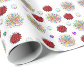 Glanzend papierpasta cadeaupapier (Rol Hoek)