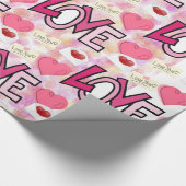 Glanzend papierwerk cadeaupapier (Hoek)