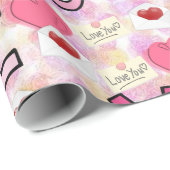 Glanzend papierwerk cadeaupapier (Rol Hoek)