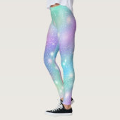 Glanzend Pastel Leggings (Links)