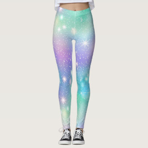 Glanzend Pastel Leggings