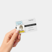 Glanzend Personeels ID-badge Badge (Handheld)